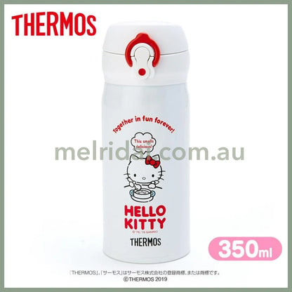 Hello Kitty × Thermos | Stainless Bottle White 350Ml X