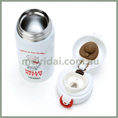 Hello Kitty × Thermos | Stainless Bottle White 350Ml X