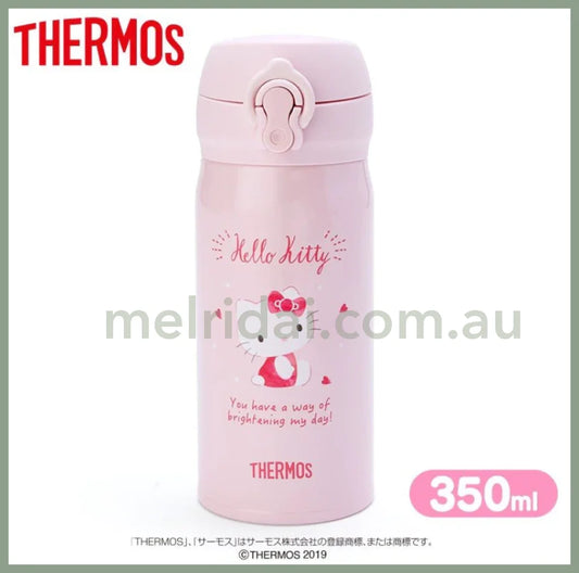 Hello Kitty × Thermosstainless Bottle Pink 350Ml X