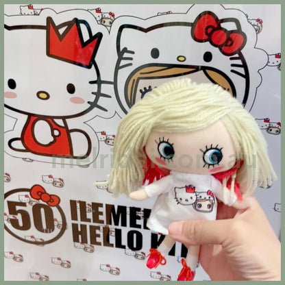 Ilemer X Hello Kitty | 50Th Anniversary Plush Doll/Keychain 18Cm (Limited)