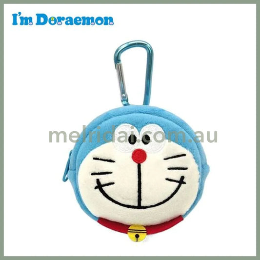 I’m Doraemon | Plush Carabiner Mini Pouch H9.5×W9×D4Cm 哆啦A梦 零钱包毛绒挂件/登山扣包挂/钥匙链