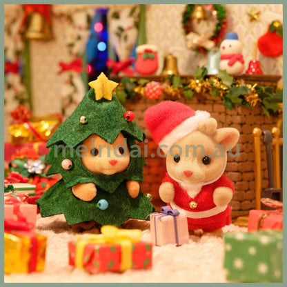 【Jp】Sylvanian Families | Baby Pair Set Friendly Christmas