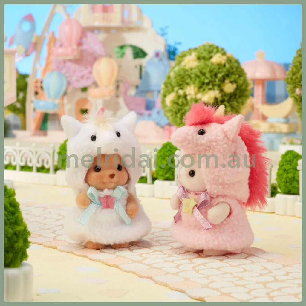 【Jp】Sylvanian Families | Baby Pair Set With Unicorn Costume