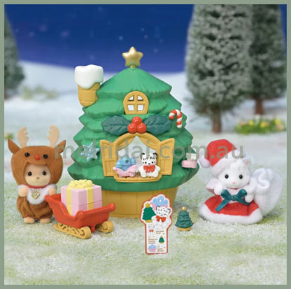 【Jp】Sylvanian Families | Baby Santa’s Christmas Tree House