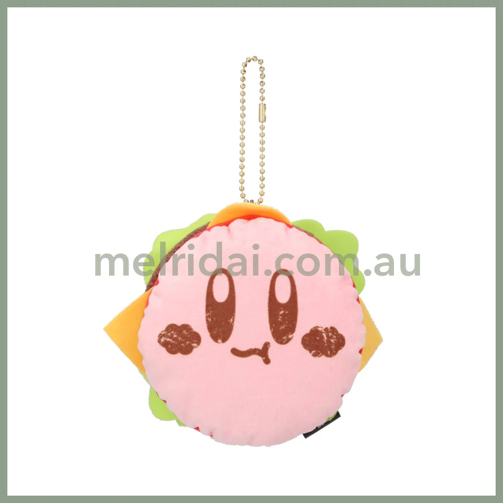 Kirby | Kirby Burger Mascot Holder Keychain W130×H130×D85Mm