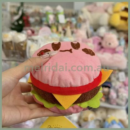 Kirby | Kirby Burger Mascot Holder Keychain W130×H130×D85Mm