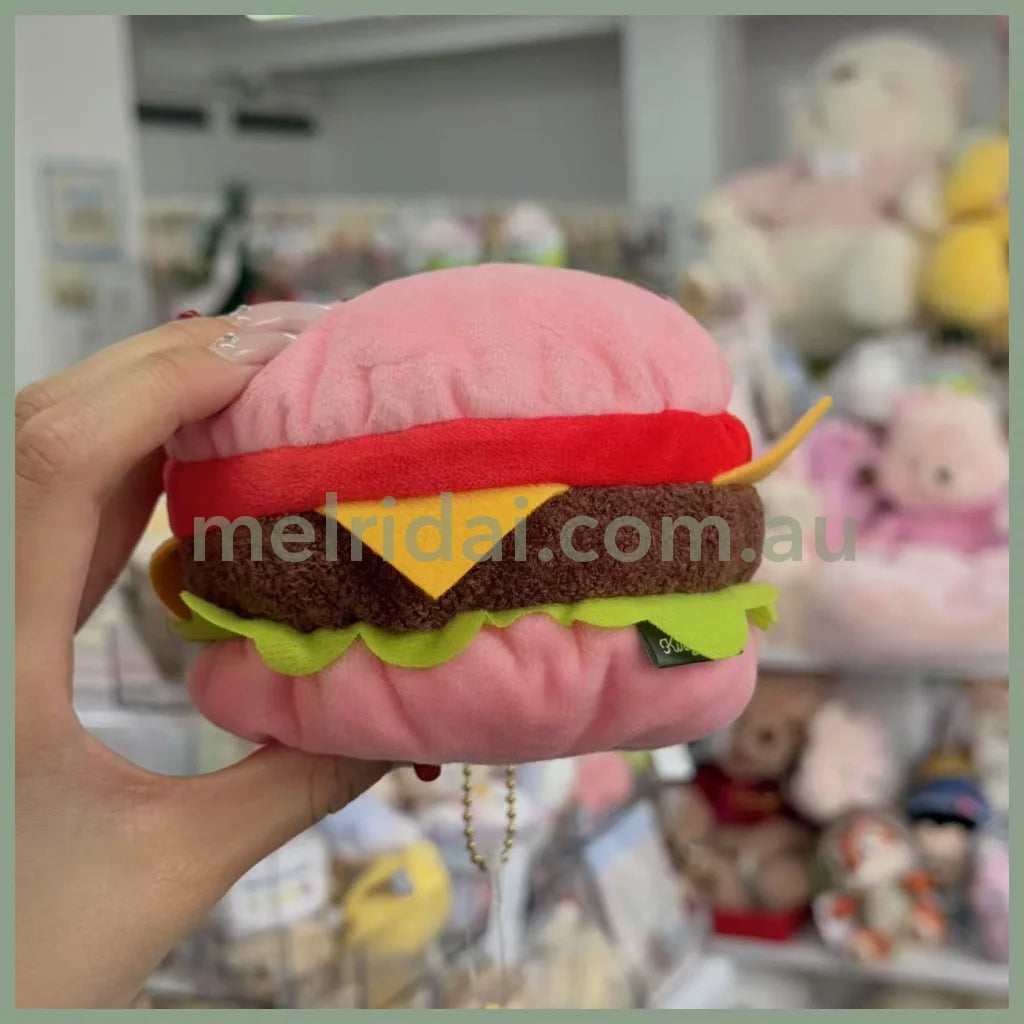 Kirby | Kirby Burger Mascot Holder Keychain W130×H130×D85Mm