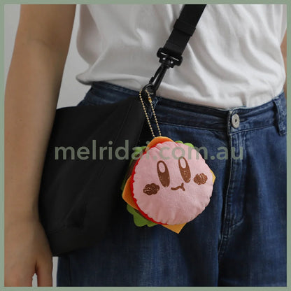 Kirby | Kirby Burger Mascot Holder Keychain W130×H130×D85Mm