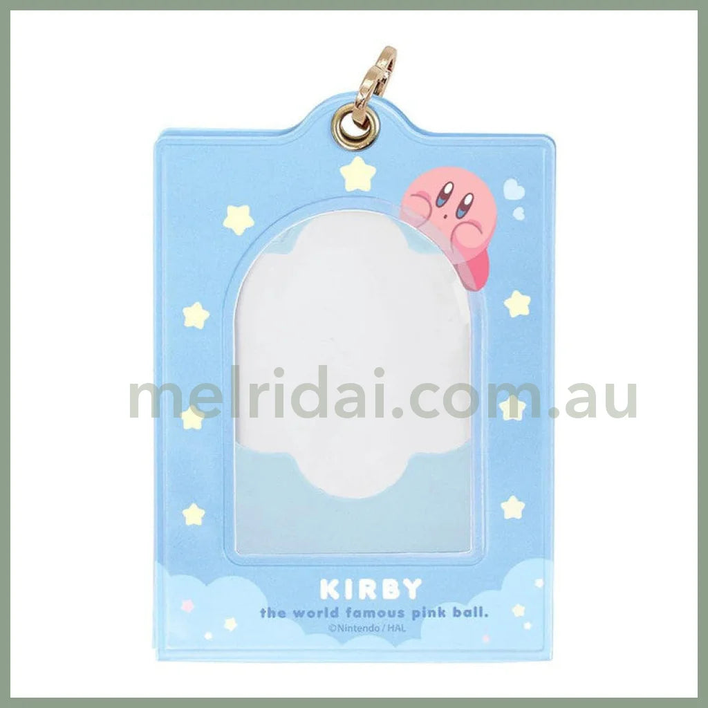 Kirby Photo Stand Blue Fluffy