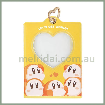 Kirby Photo Stand Orange Full Of Waddle Dee