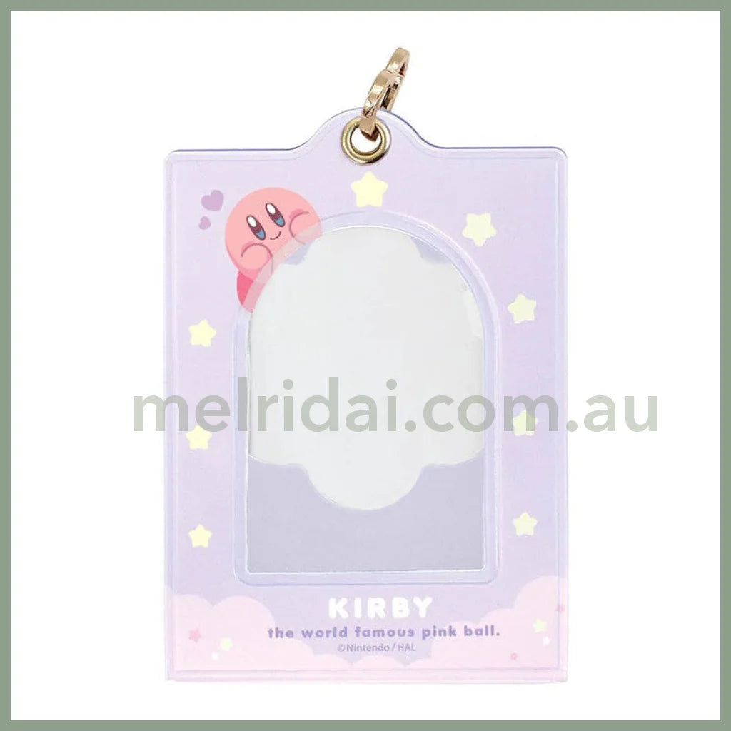 Kirby Photo Stand Purple Sleeping