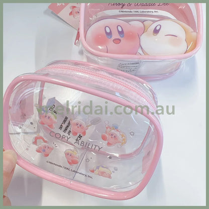 Kirbystar Kirby Mini Transparent Pouch 95X70X50Mm