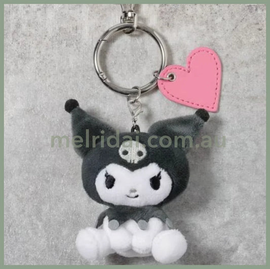 Lepsim X Sanrio | Kuromi Mascot Holder Plush Keychain