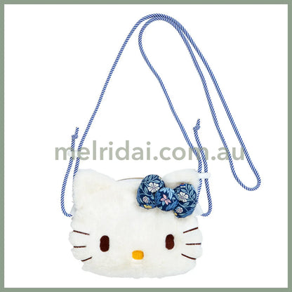 Liberty Fabrics X Sanrio | Hello Kitty Musette Bag 20×4×16Cm (50Th Anniversary) 日本三丽鸥