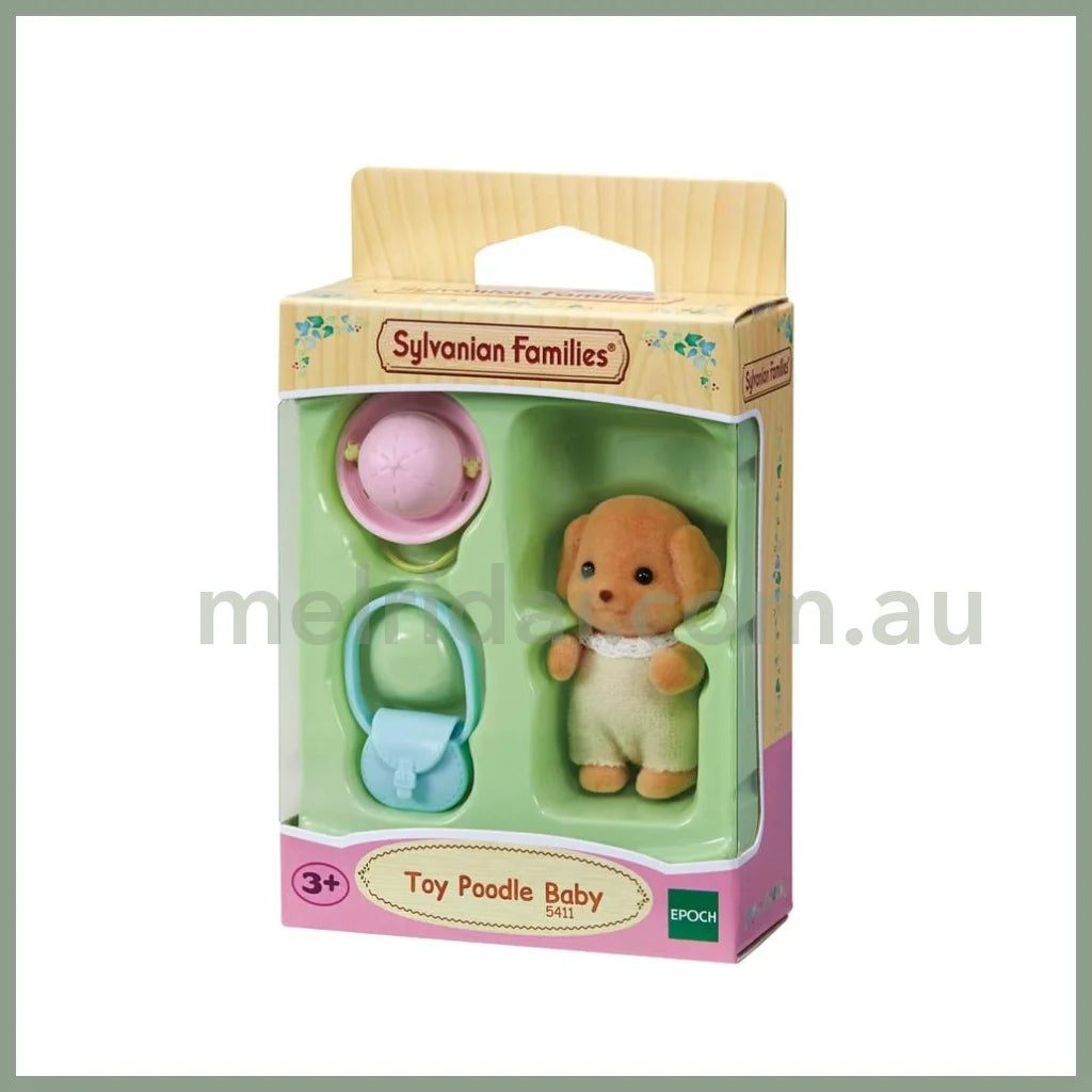 【Limit 1/Customer】Sylvanian Families | Toy Poodle Baby 48×100×42Mm 森贝儿家族