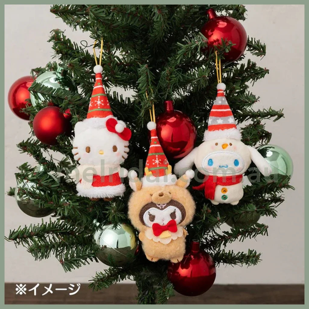 【Limited 2/Customer】Sanrio | Secret Mascot Brooch Blind Box 8.5Cm X 3.5Cm 9Cm (Christmas 2024)