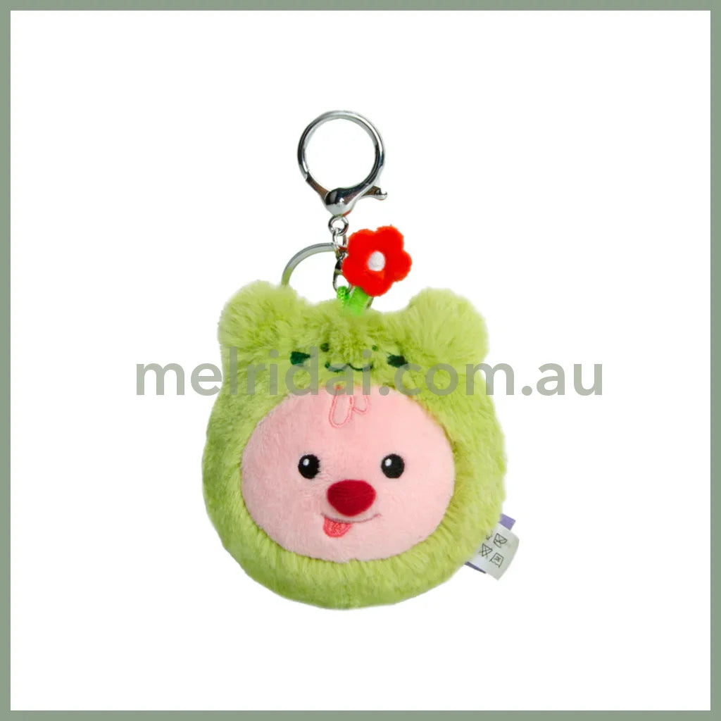 Loopy | Mascot Holder Plush Keyring 9 X 10.5Cm Frog