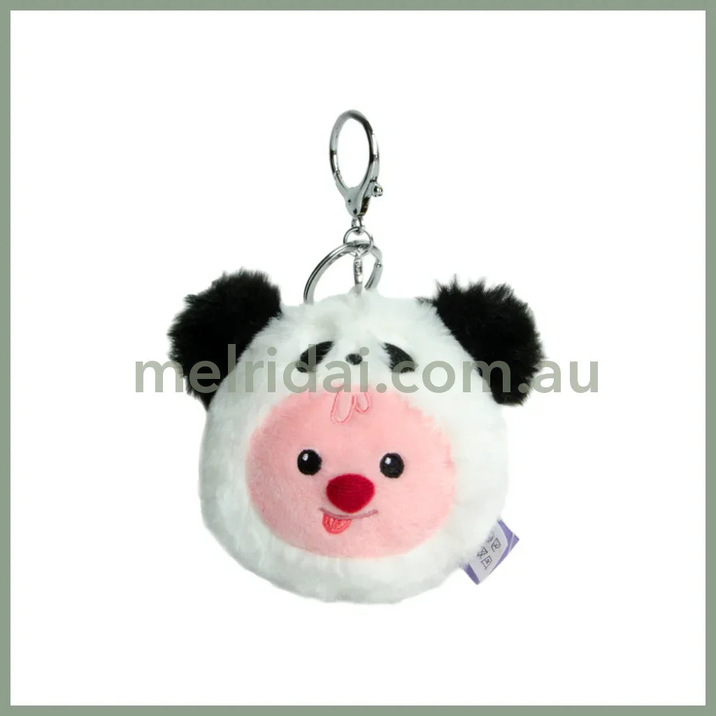 Loopy | Mascot Holder Plush Keyring 9 X 10.5Cm Panda