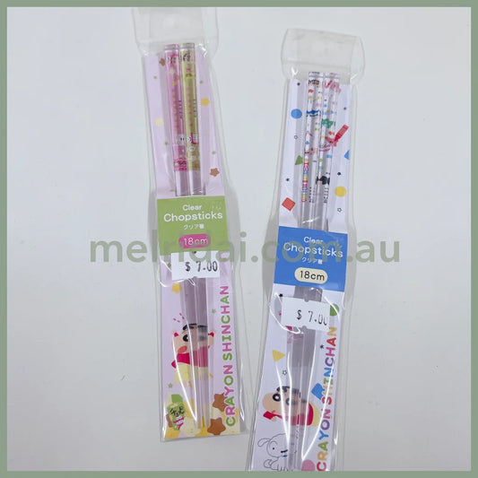 Made In Japancrayon Shin-Chan | Clear Chopsticks 18Cm