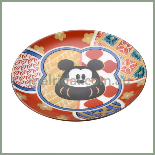 【Made In Japan】Disney | Tokyodisneystore Mickey Mouse Small Plate 11.3×10.8×2.3Cm (New Yeat 2025)