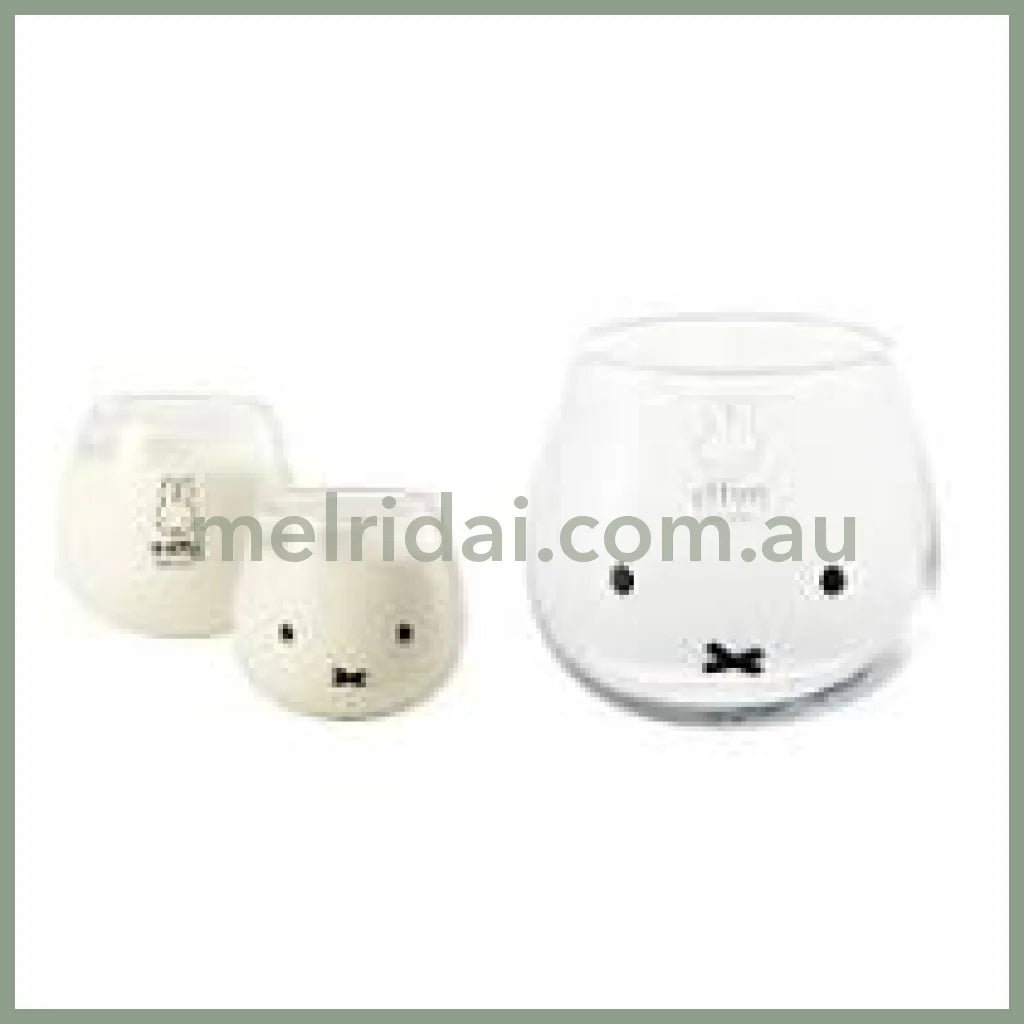 【Made In Japan】Miffy | Swaying Glass Tumbler 320Ml 米菲玻璃杯/摇摇杯/不倒翁杯