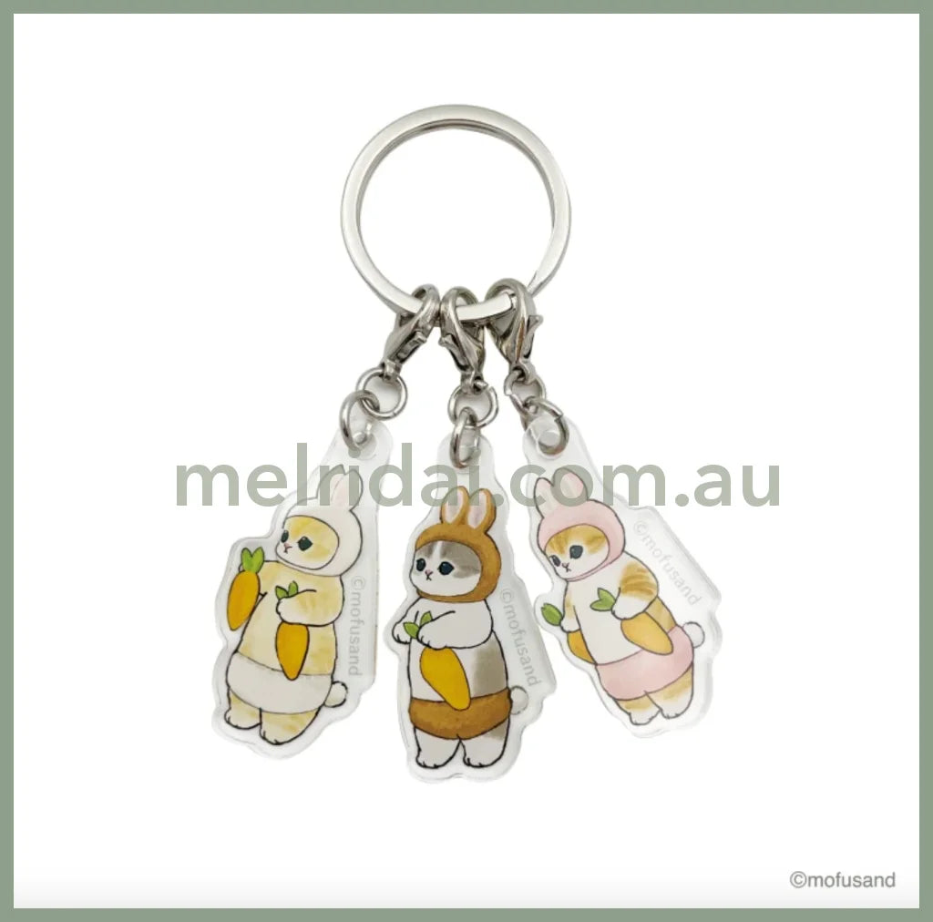 Mofusandacrylic Keychain Set