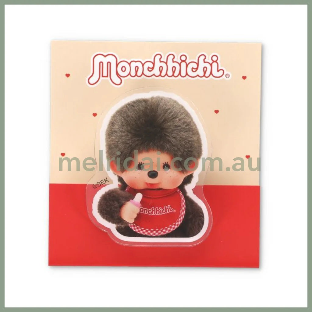 【Made In Japan】Monchhichi | Acrylic Clip 46.8X59Mm (Boy)