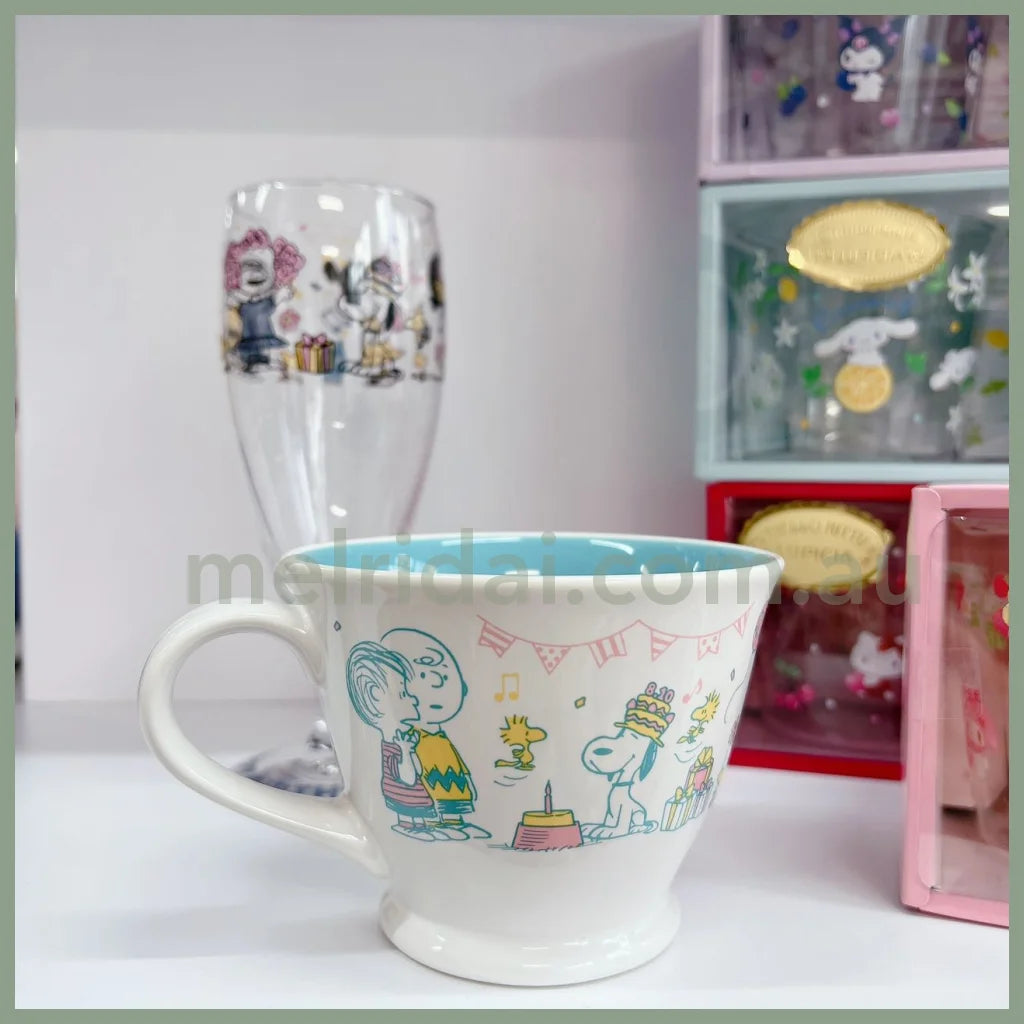 Made In Japanpeanutssnoopy Birthday Limited Mug Cup