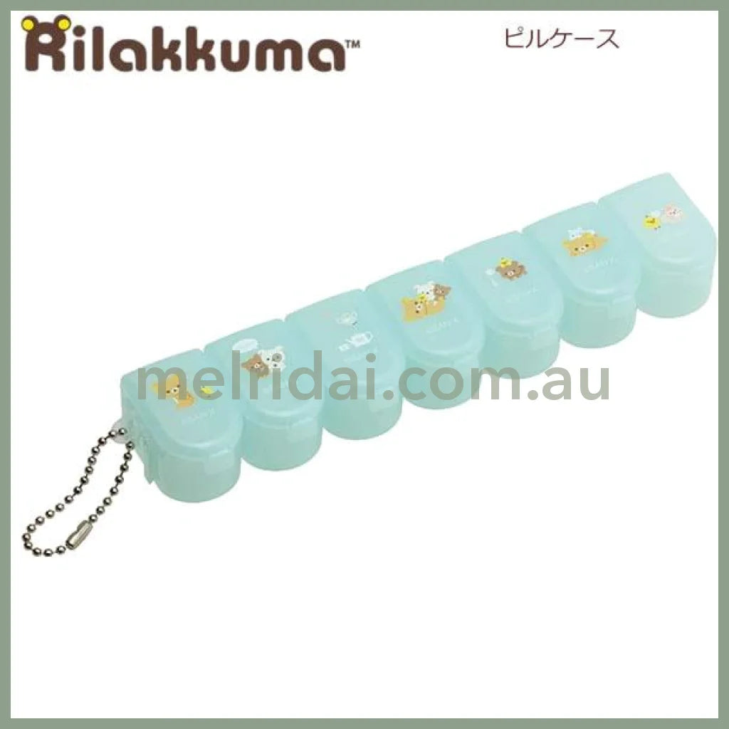 Made In Japansan-X | Rilakkuma Small Pill Case Set / Green