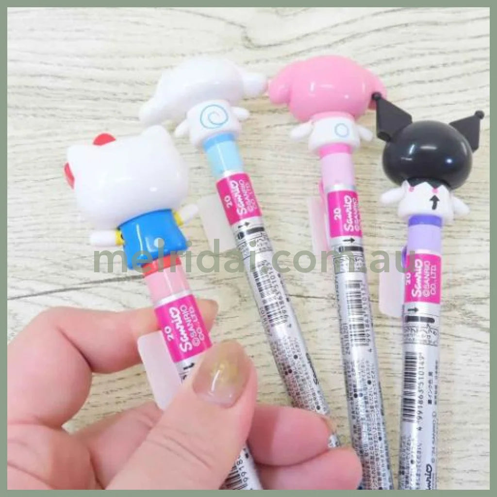 【Made In Japan】Sanrio | Action Mascot Ballpoint Pen Hello Kitty 0.7Mm Black