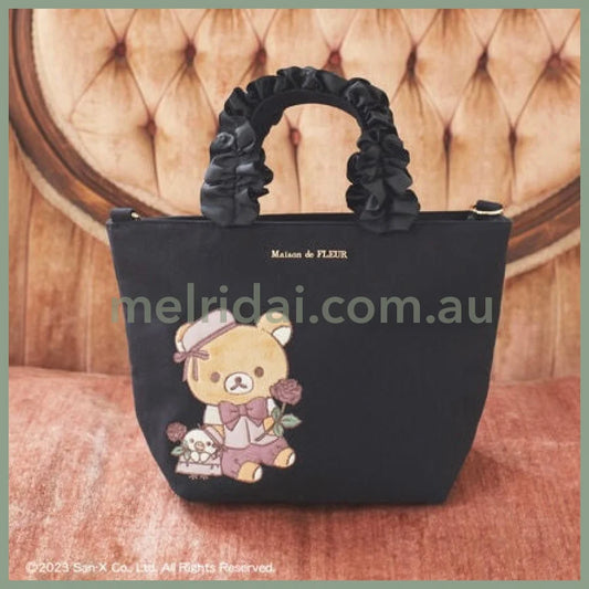 Maison De Fleur × Rilakkuma | 2 Way Tote Bag / // 13*21*32Cm