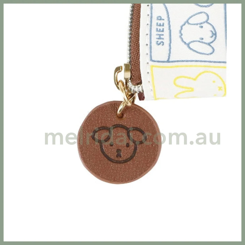 Miffy | & Animals Pouch 8.5Cm×8.5Cm×3.5Cm