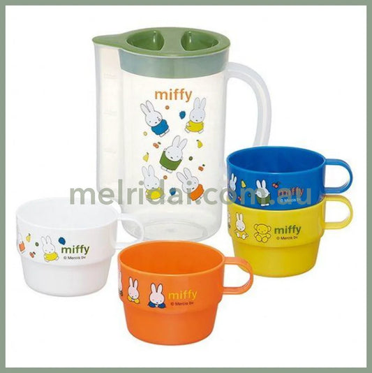 Miffy Cold Water Pot & Cups Set 850Ml+220Ml*4 120