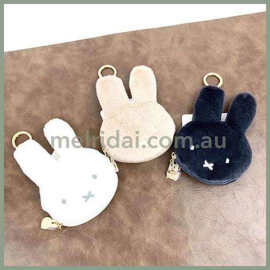 Miffy | Fluffy Coin Purse 12.3Cm×8.5Cm×2.5Cm