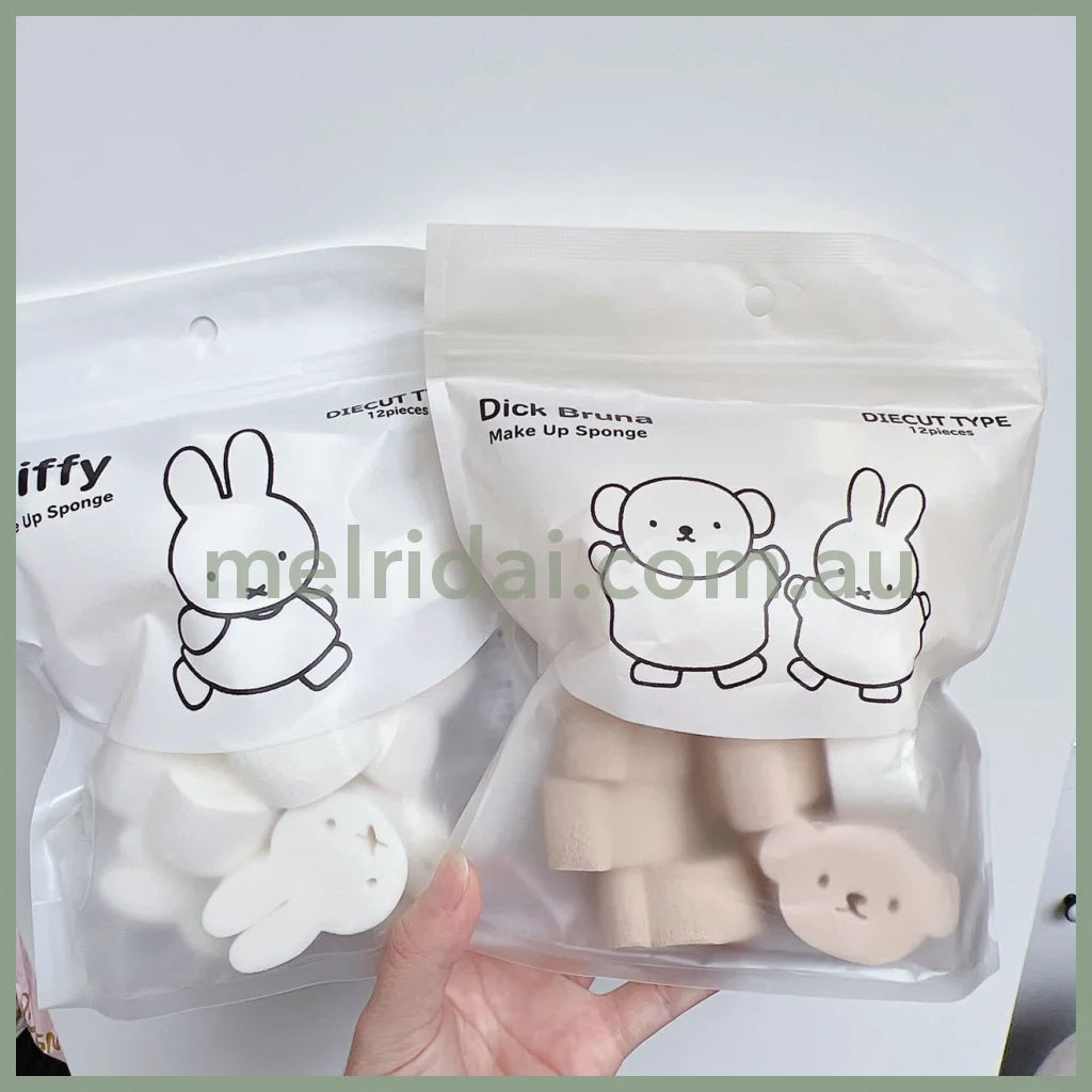 Miffymake Up Sponge 12 Pieces 12W160×H190×D40Mm