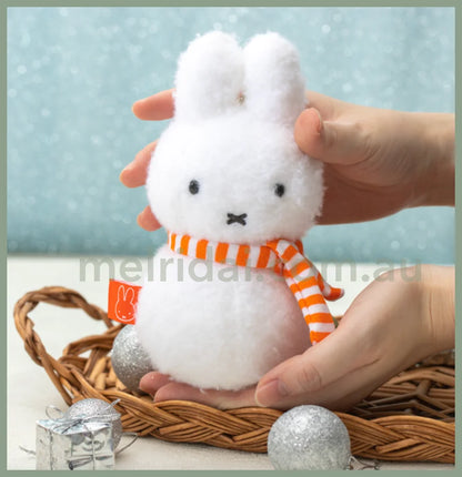 Miffysnowman Plush Toy/Mascot Keychain H17×W9×D8.5Cm