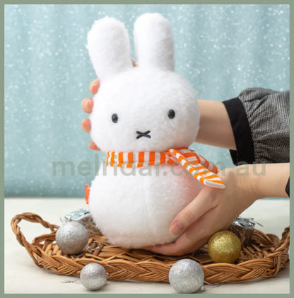 Miffysnowman Plush Toy/Mascot Keychain H28×W15×D13Cm