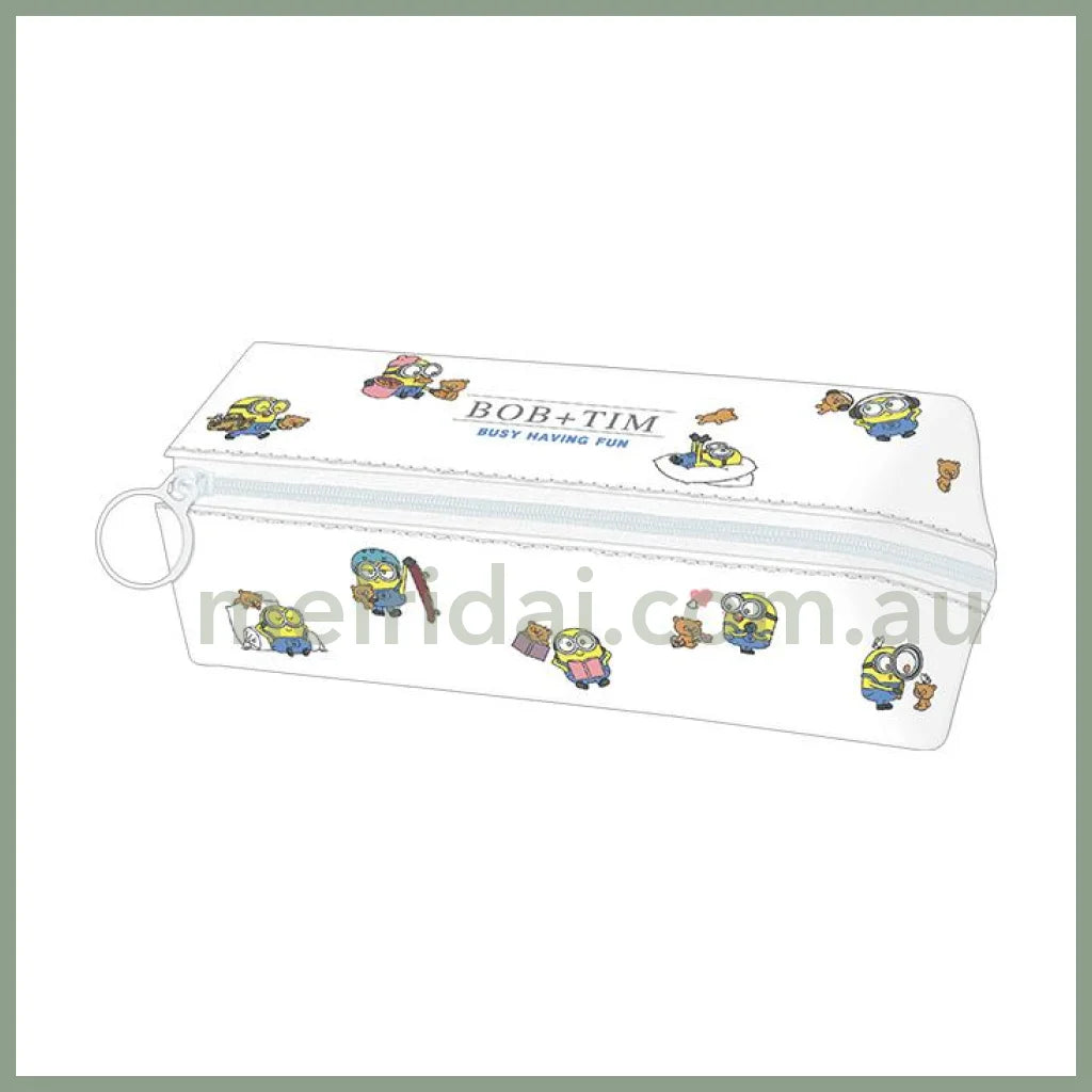 Minions | Turn Open Pen Case Bob & Tim Pouch H60 X W190 D60Mm / Tim//