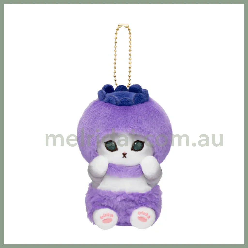 Mofusand | Mascot Holder Keychain Approx.130Cm (Vegetable & Fruits2) 猫福