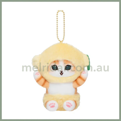 Mofusand | Mascot Holder Keychain Approx.130Cm (Vegetable & Fruits2) 猫福 毛绒挂件/包挂/钥匙链（蔬菜水果系列2） Lemon