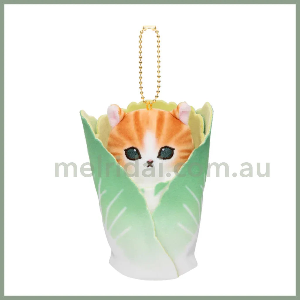 Mofusand | Mascot Holder Keychain Approx.130Cm (Vegetable & Fruits4) 猫福