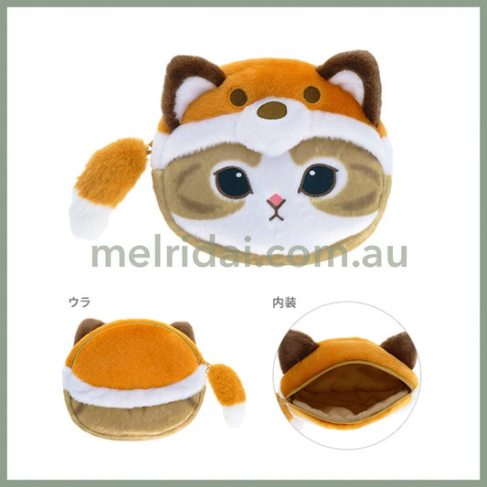 Mofusand | Mascot Pouch Pencil Case H210×W180×D55Mm (Fox Nyan)