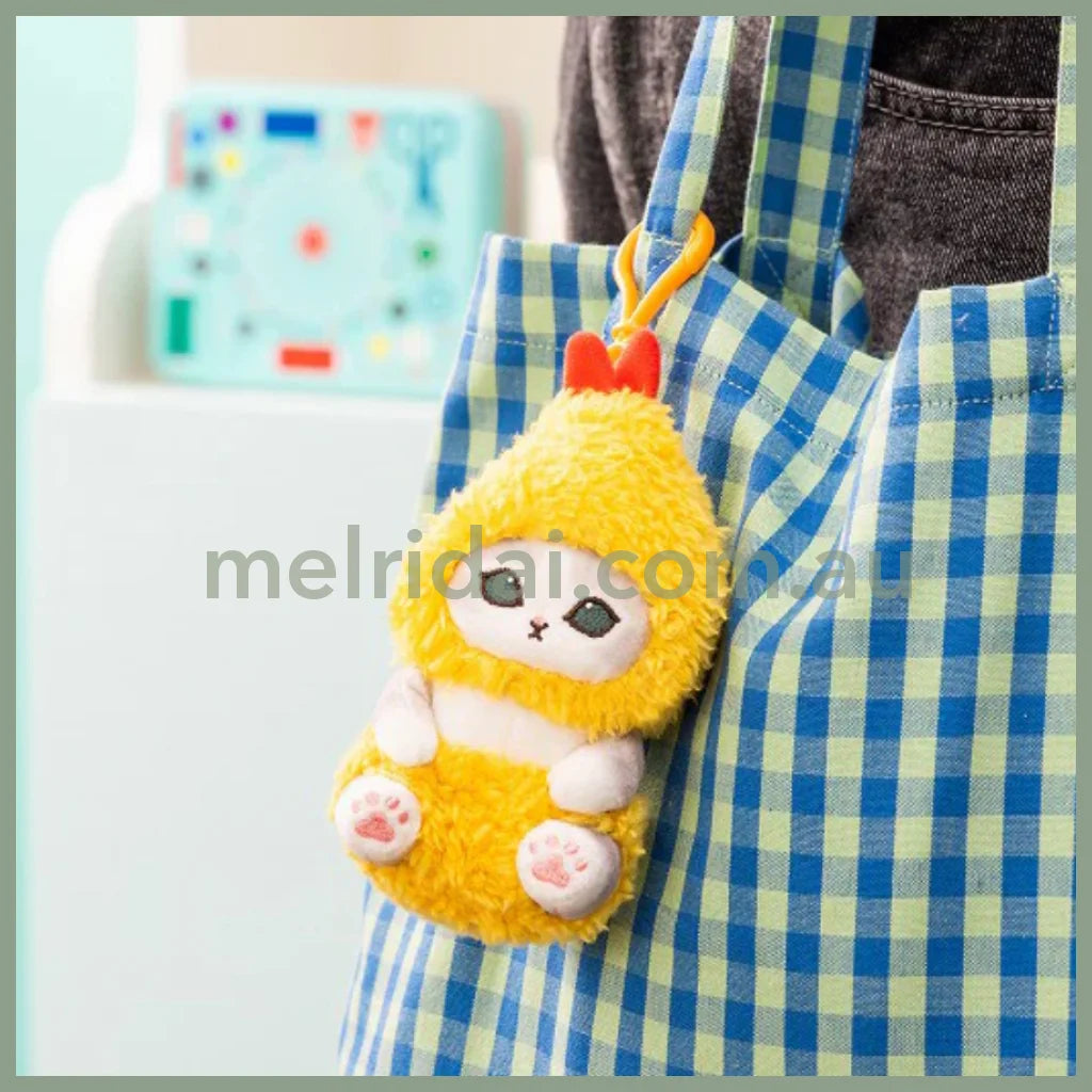 Mofusand | Plush Keychain W70 X H140 D90 Mm Shrimp Nyan