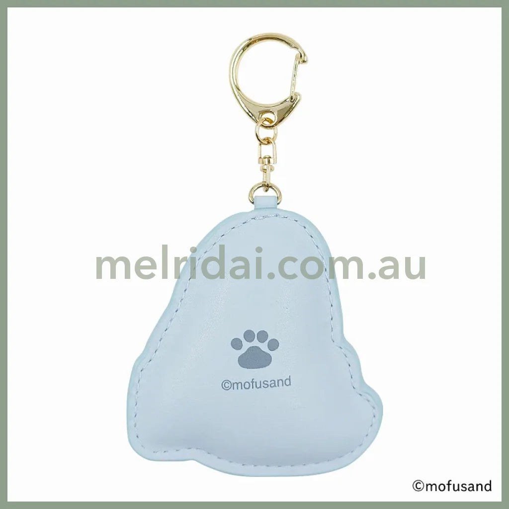 Mofusand | Sagara Embroidery Keychain H65 × W90 D17Mm (Shark Meow)