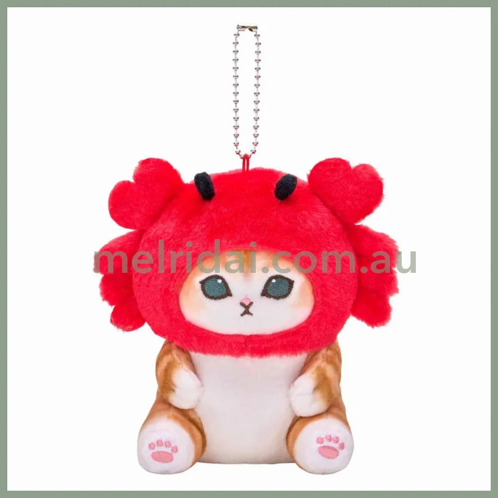 Mofusand | Sea Creature Mascot Plush Keychain Approx.14Cm / Crab