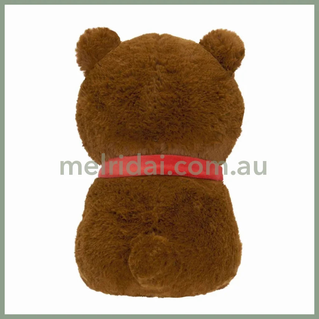 Mofusand | Teddy Bear Nyan Plushie Brown H220×W140×D180Mm /