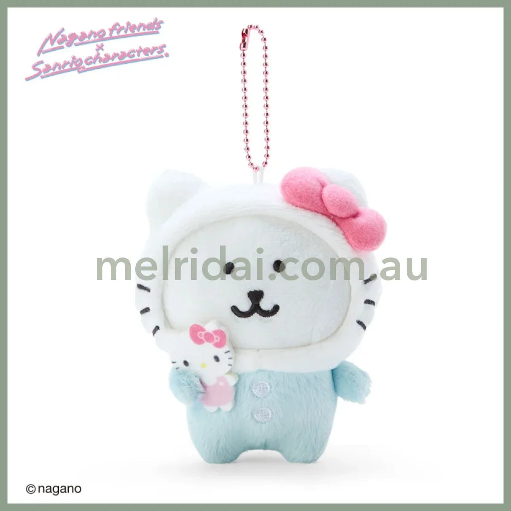 Nagano Friends X Sanrio | Mascot Holder Approx.11Cm (Hello Kitty) // (X)