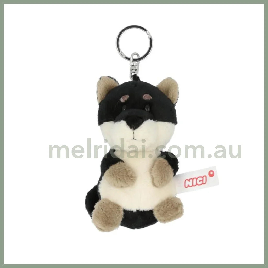 Nici 10Cm Black And White Shiba