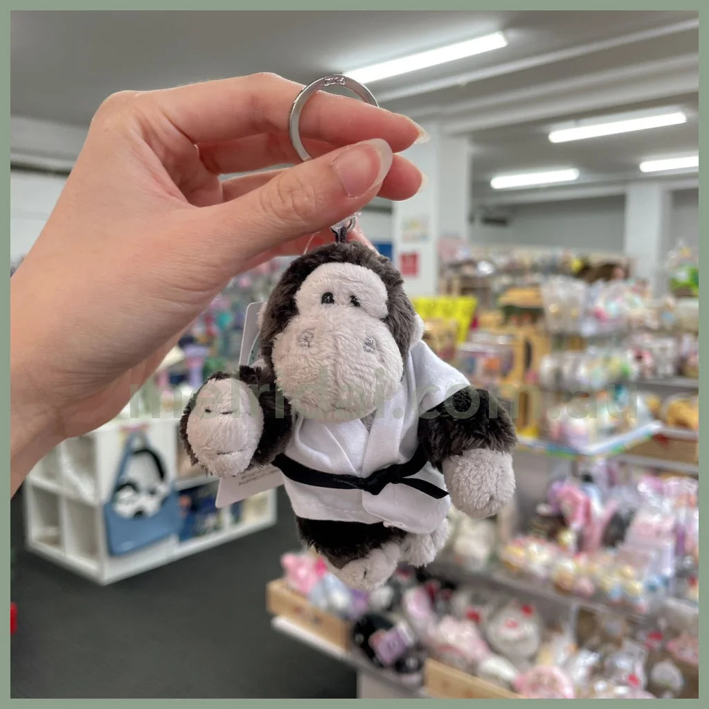 Nici 10Cm Gorilla With Judo Costume Keychain