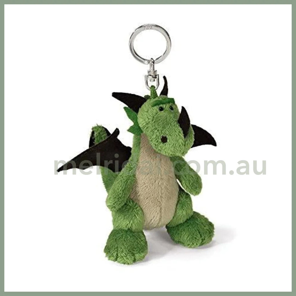 Nici Dragon Green 10Cm Bean Bag Keyring